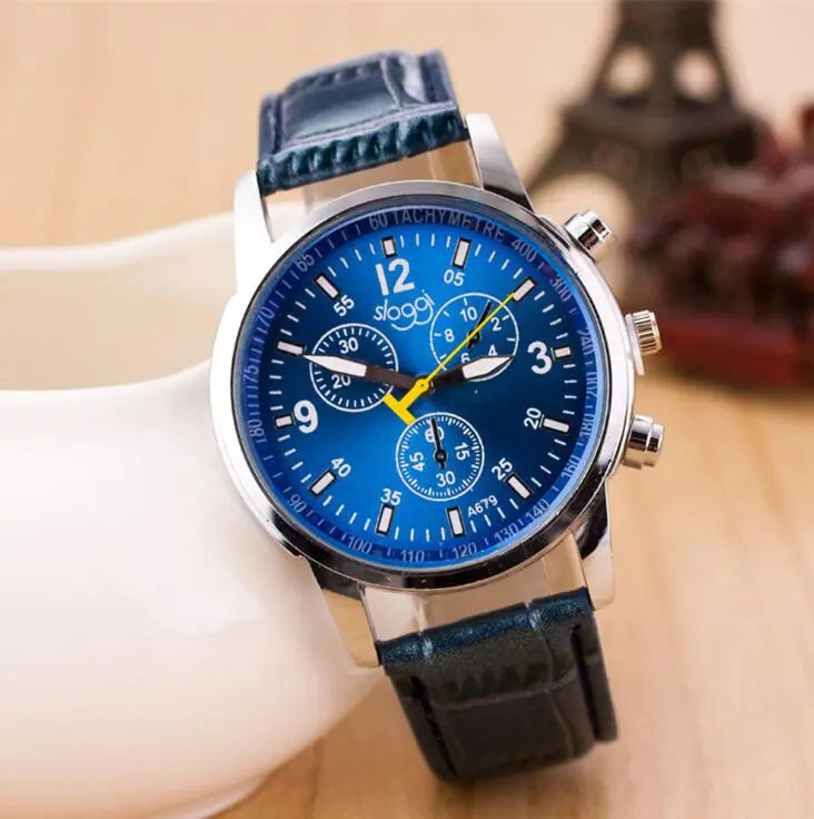 Reloj de cuero para mujer
